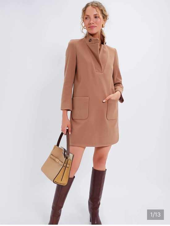 Tuckernuck Dresses & Skirts - Tuckernuck Camel Emerson Coat Dress